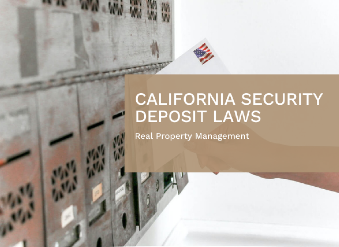 California  Security Deposit Law